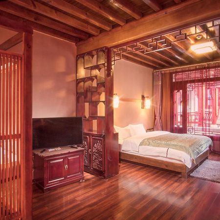Shaxi Aoding Courtyard Bed and Breakfast Jianchuan Exteriör bild