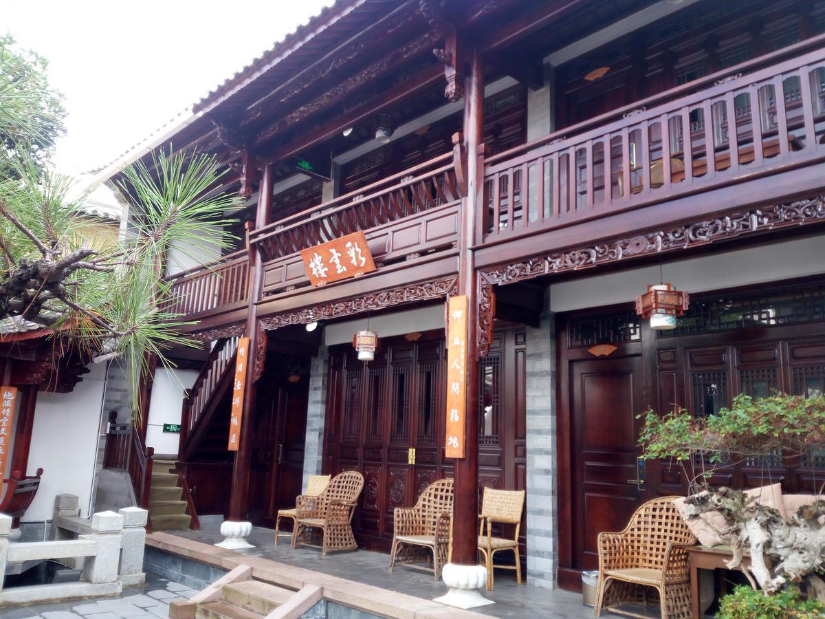 Shaxi Aoding Courtyard Bed and Breakfast Jianchuan Exteriör bild