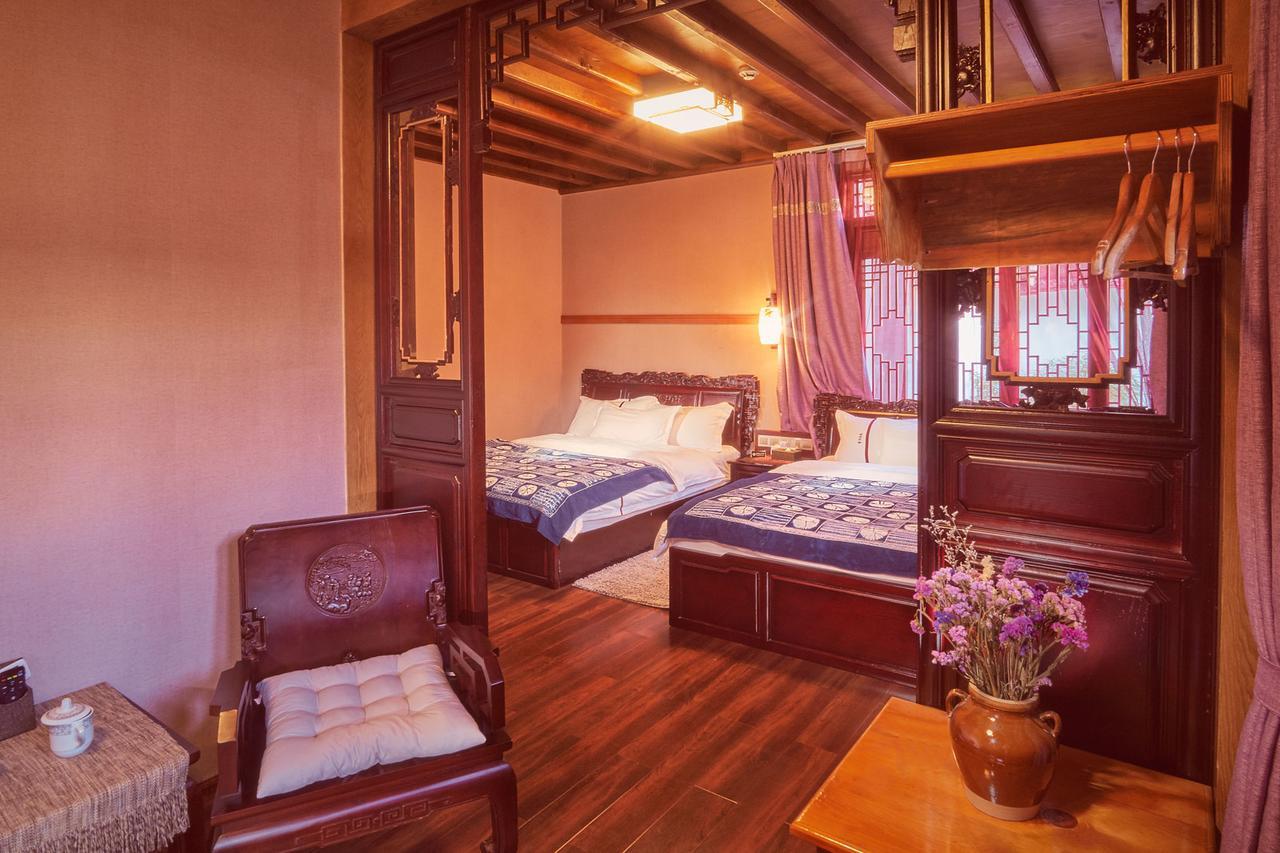 Shaxi Aoding Courtyard Bed and Breakfast Jianchuan Exteriör bild