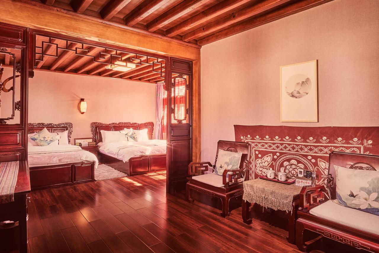 Shaxi Aoding Courtyard Bed and Breakfast Jianchuan Exteriör bild