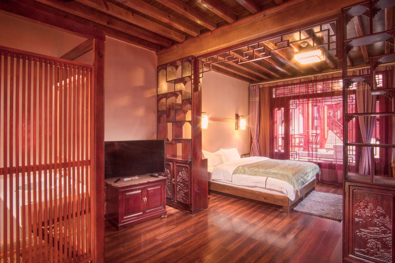 Shaxi Aoding Courtyard Bed and Breakfast Jianchuan Exteriör bild