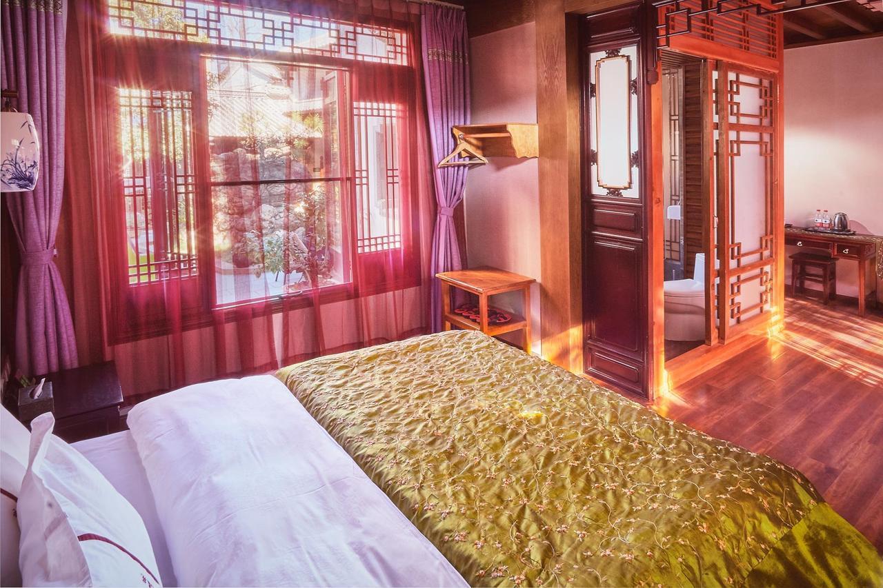 Shaxi Aoding Courtyard Bed and Breakfast Jianchuan Exteriör bild