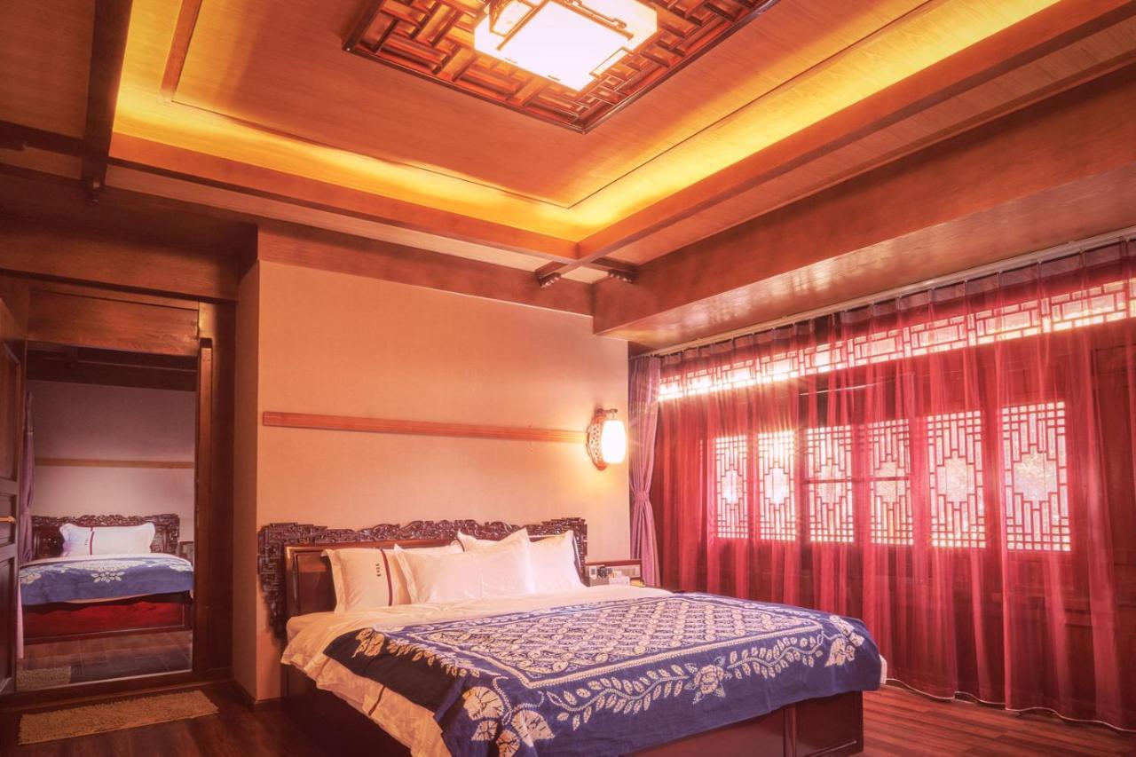 Shaxi Aoding Courtyard Bed and Breakfast Jianchuan Exteriör bild